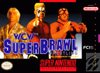 WCW Superbrawl Wrestling Super Nintendo  box art